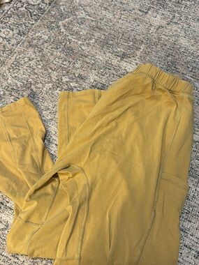 FP Movement by Free People Mustard Yellow Track Joggers